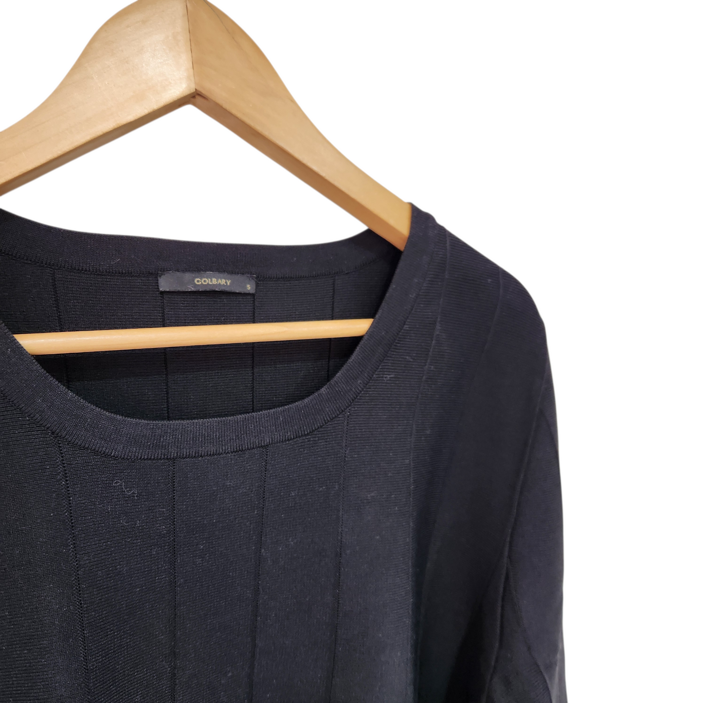 GOLBARY | חולצה ארוכה צבע שחור | לאישה מידה 5