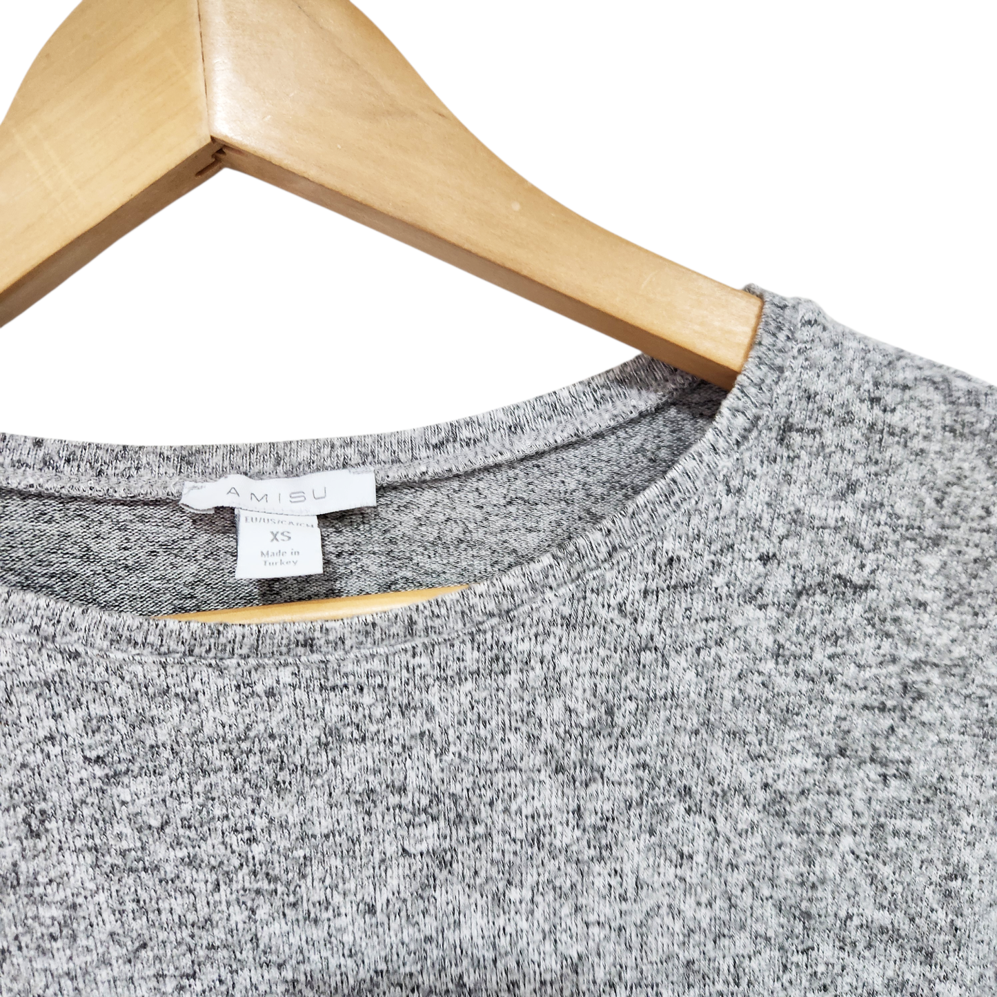 AMISU | חולצה ארוכה דקה לאישה מידה XS