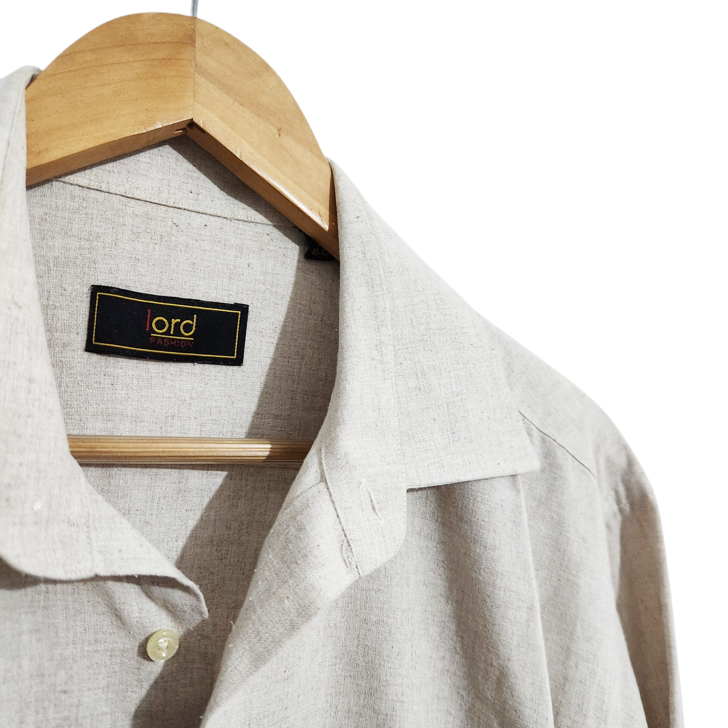 LORD | חולצה מכופתרת לגבר מידה L | 41/42