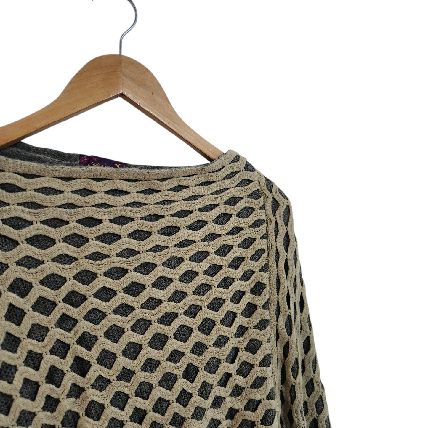 העין השלישית | פונצ'ו מעוצב ONE SIZE