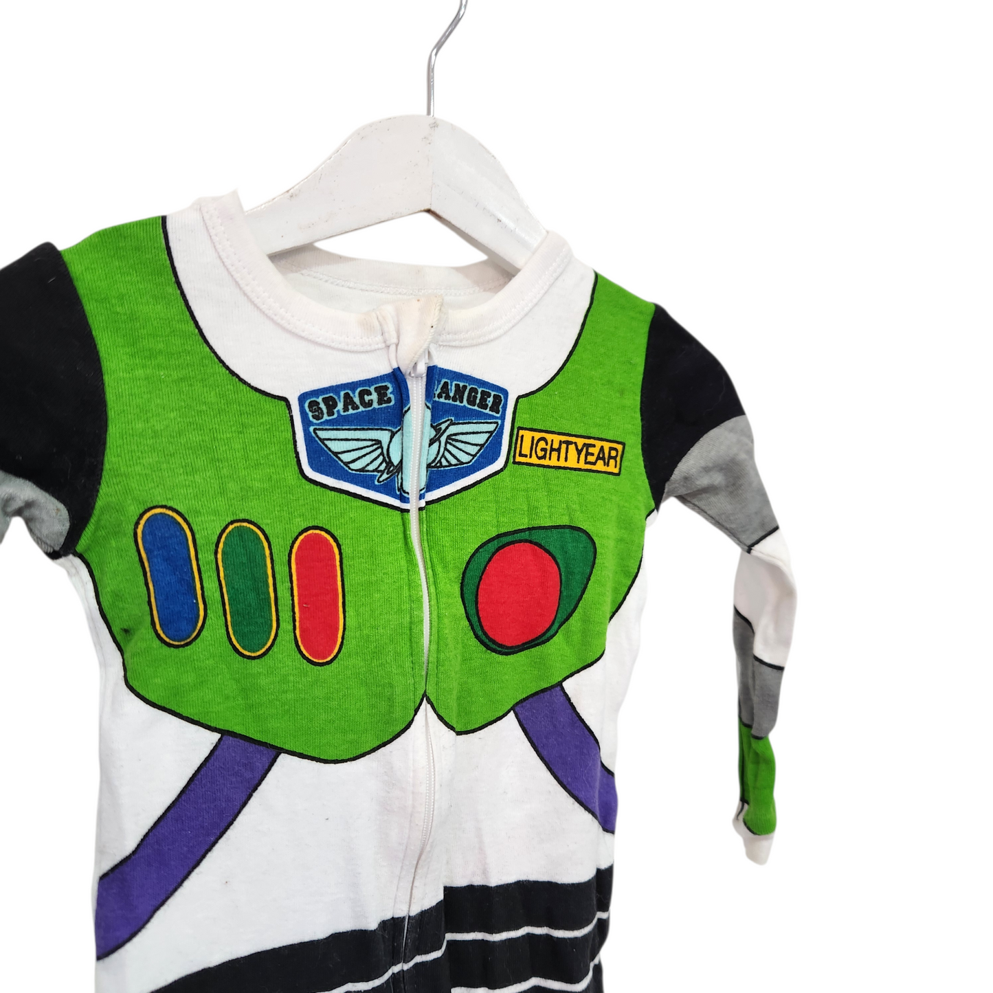 DISNEY | אוברול באז שנות אור צעצוע של סיפור | לתינוקות גיל 18-24 חודשים | כתם