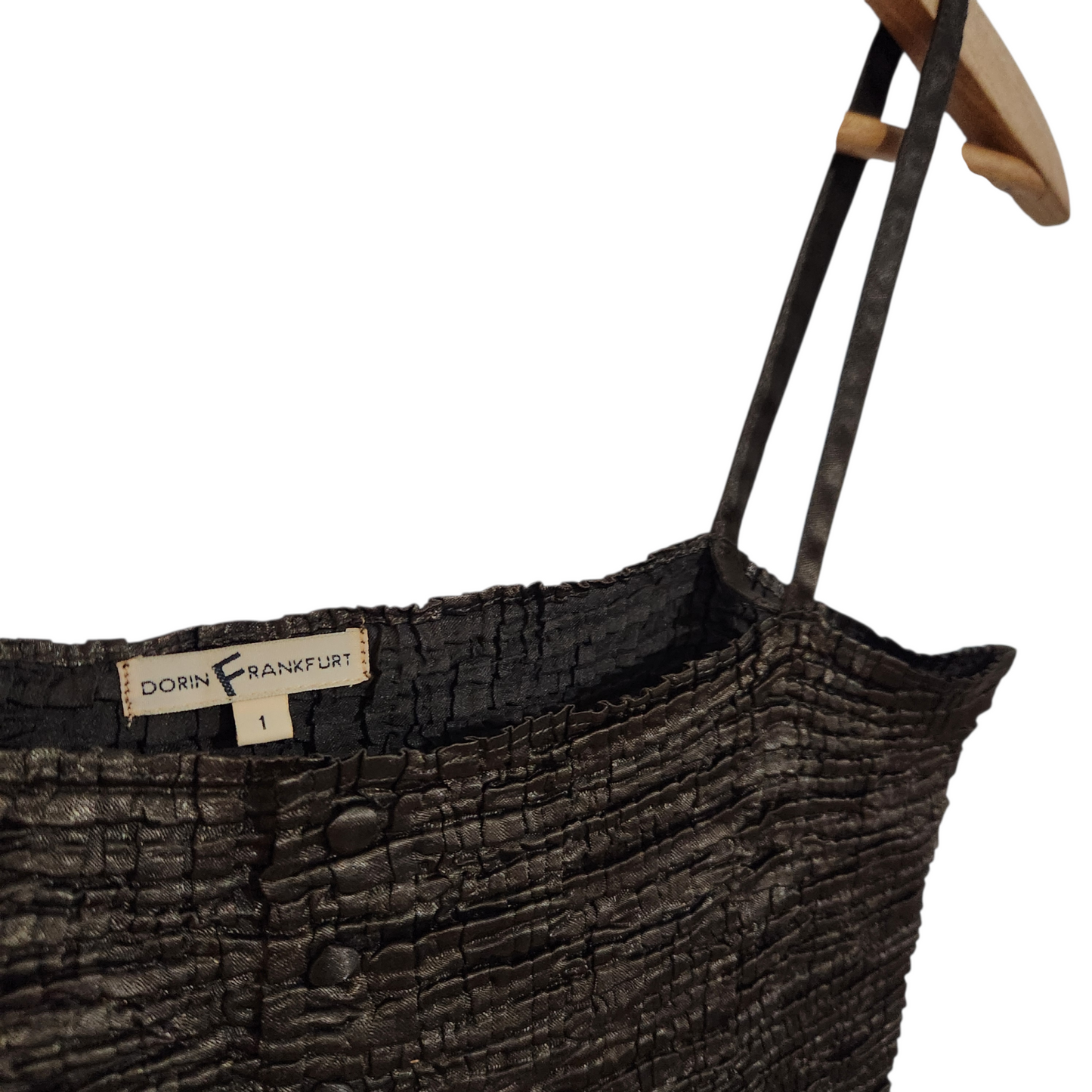 DORIN FRANKFURT | גופייה צבע חום לאישה מידה 1 S