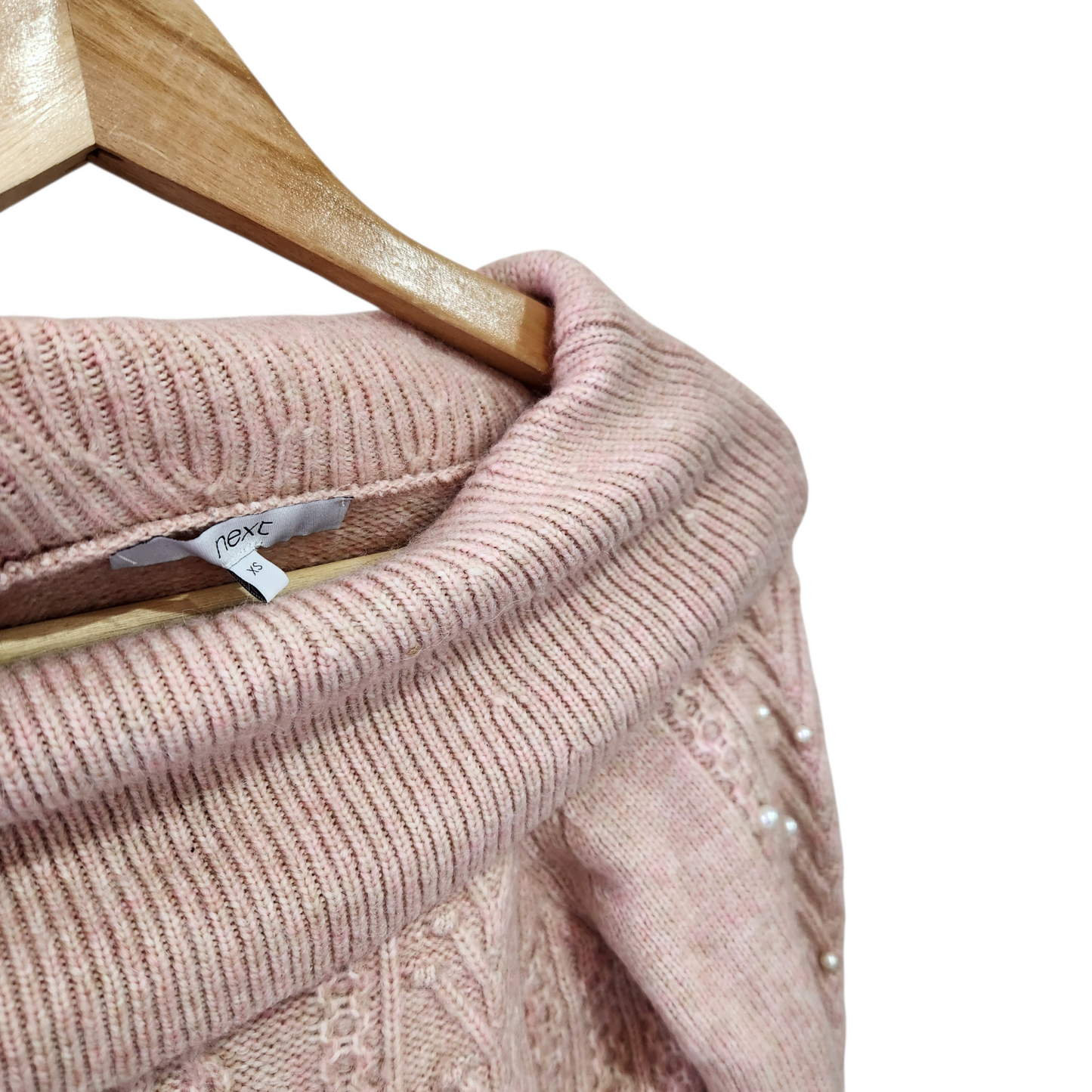 NEXT | סוודר צבע ורוד לאישה מידה XS