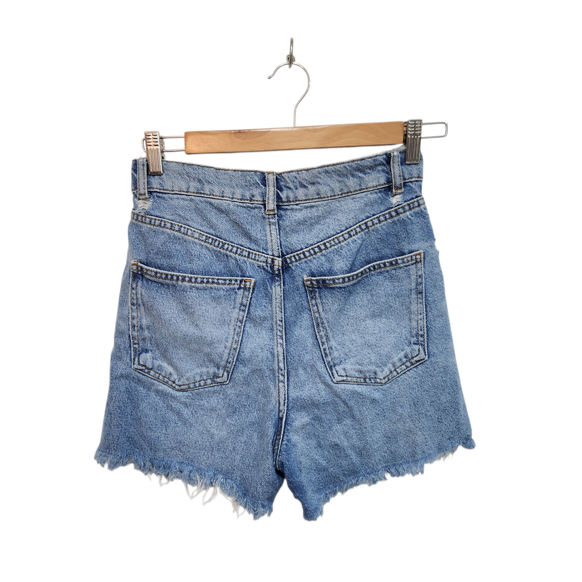 ZARA | ג'ינס קצר לאישה מידה 32 XXS