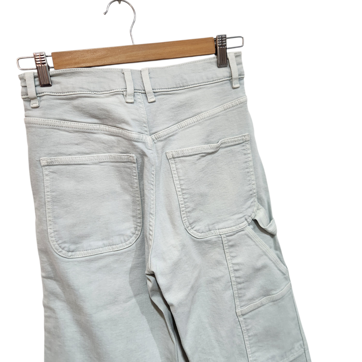 ZARA | ג'ינס לאישה מידה 36 | כתם פיצי
