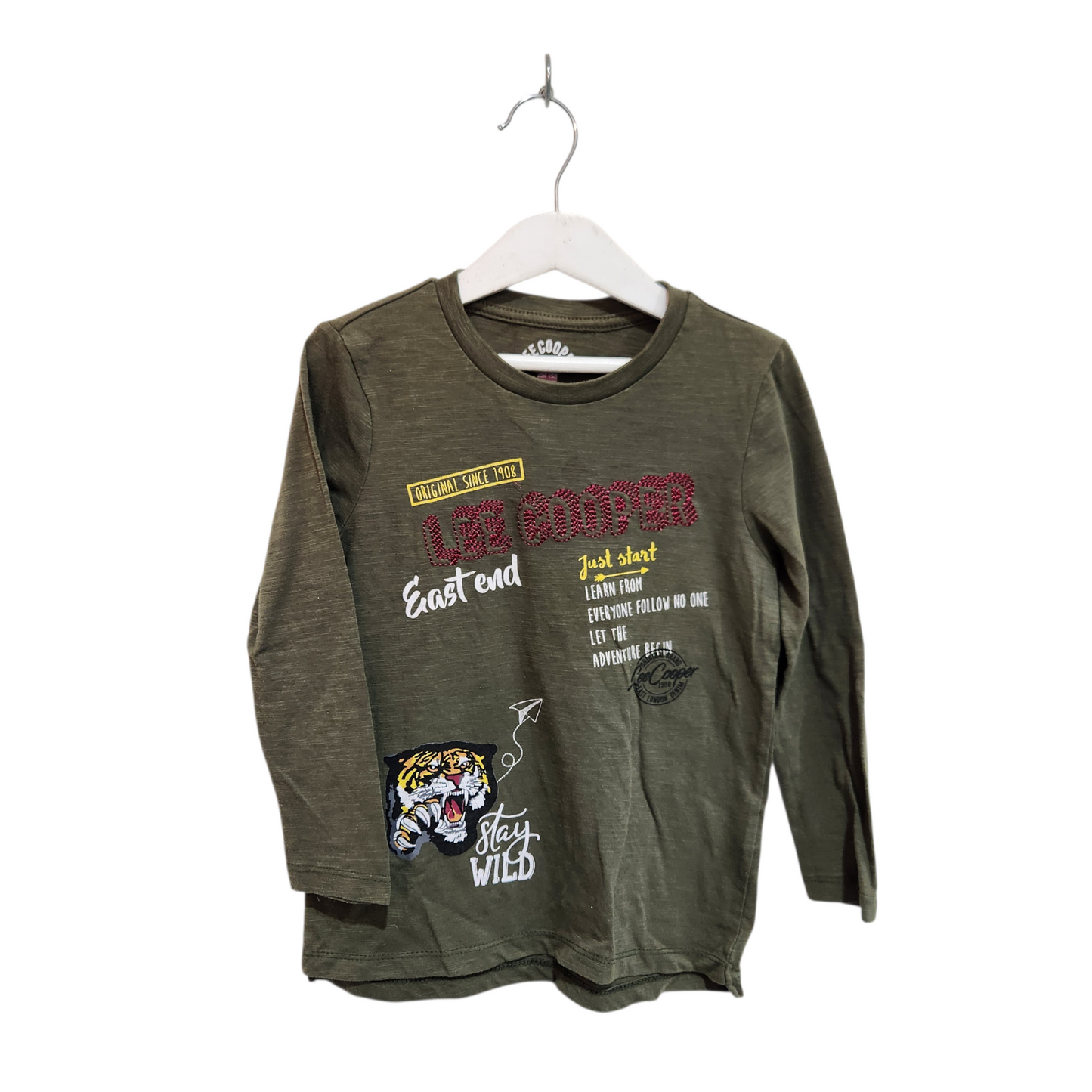 LEE COOPER | חולצה ארוכה דקה לילדים גיל 6