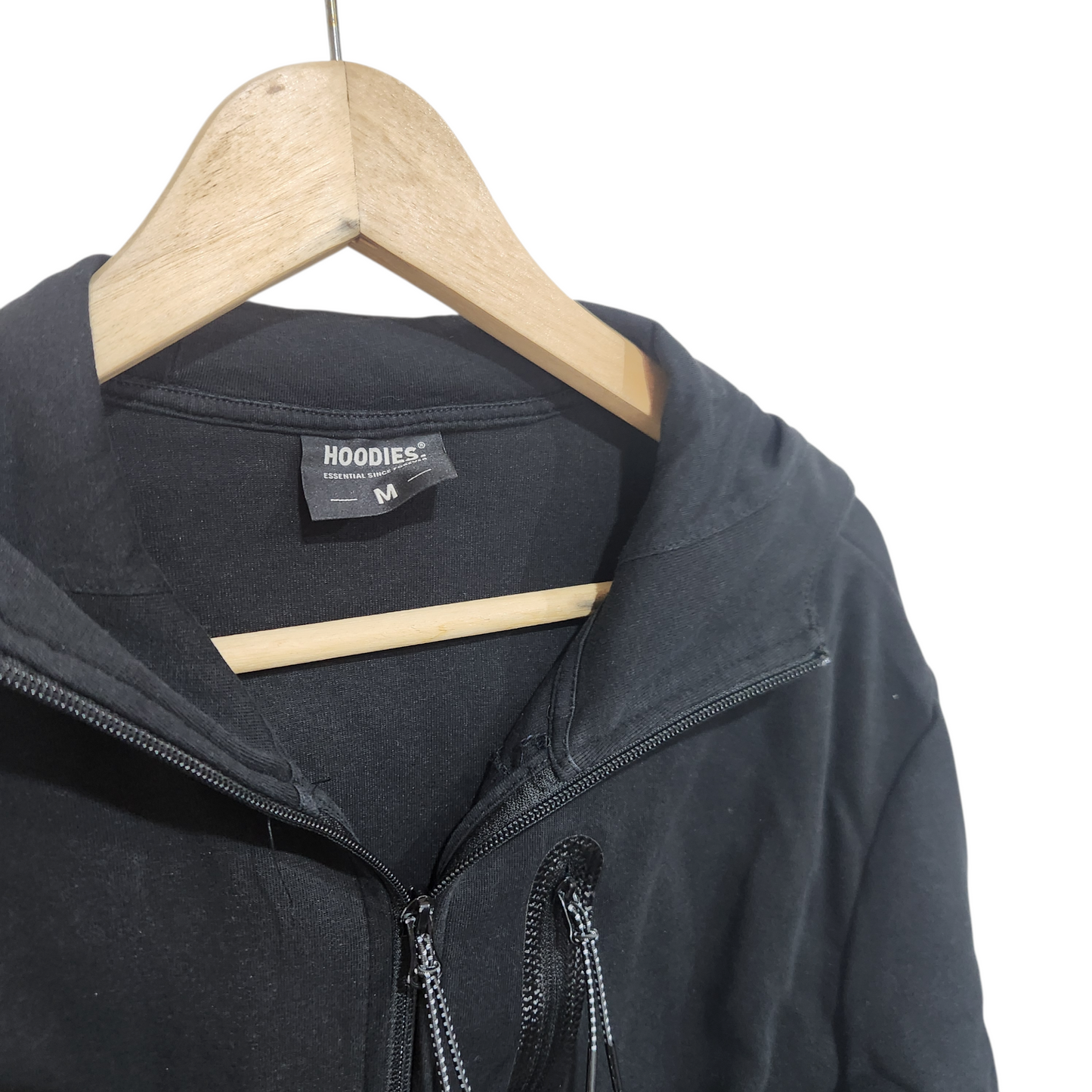 HOODIES | ג'קט צבע שחור לגבר מידה M