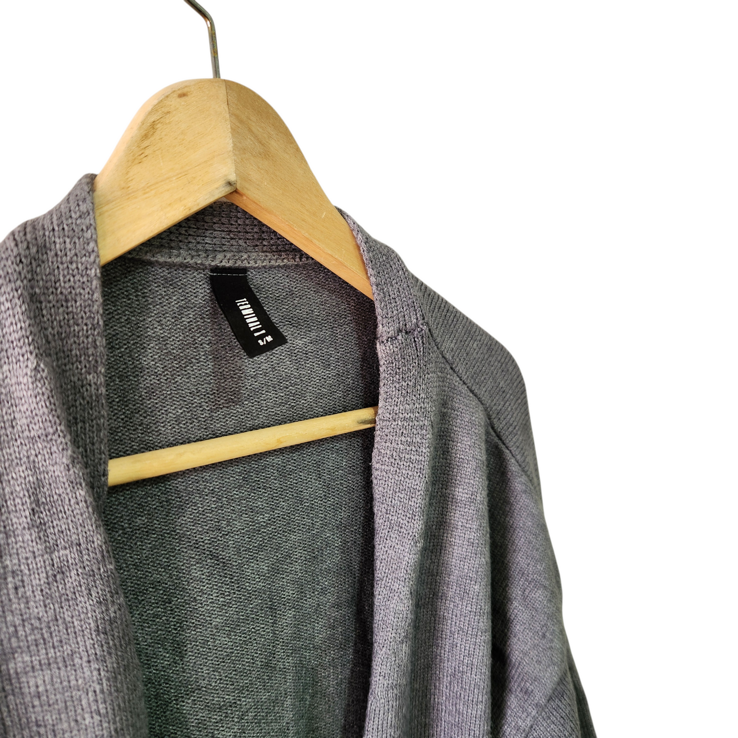 TERMINAL X | עליונית קרדיגן ארוכה לאישה מידה S/M