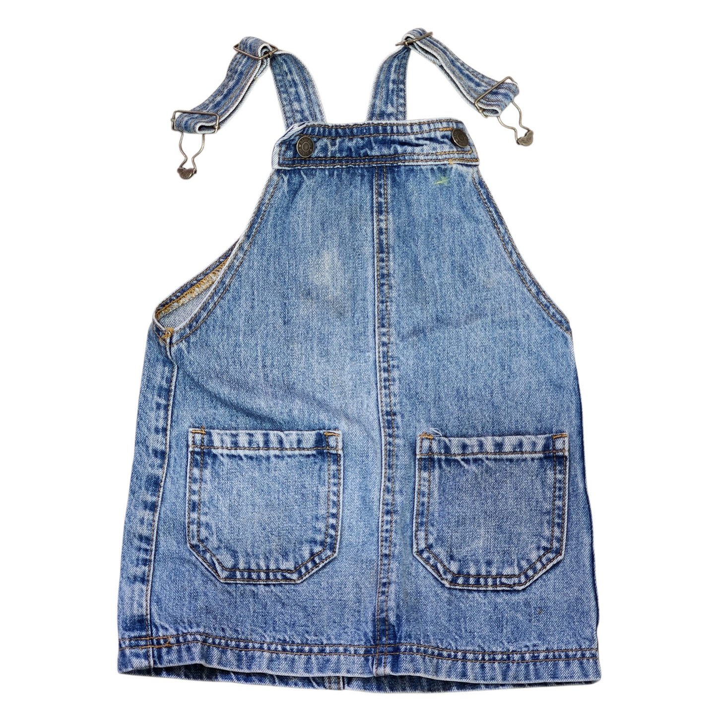 FOX | שמלת אוברול ג'ינס לילדות גיל 2