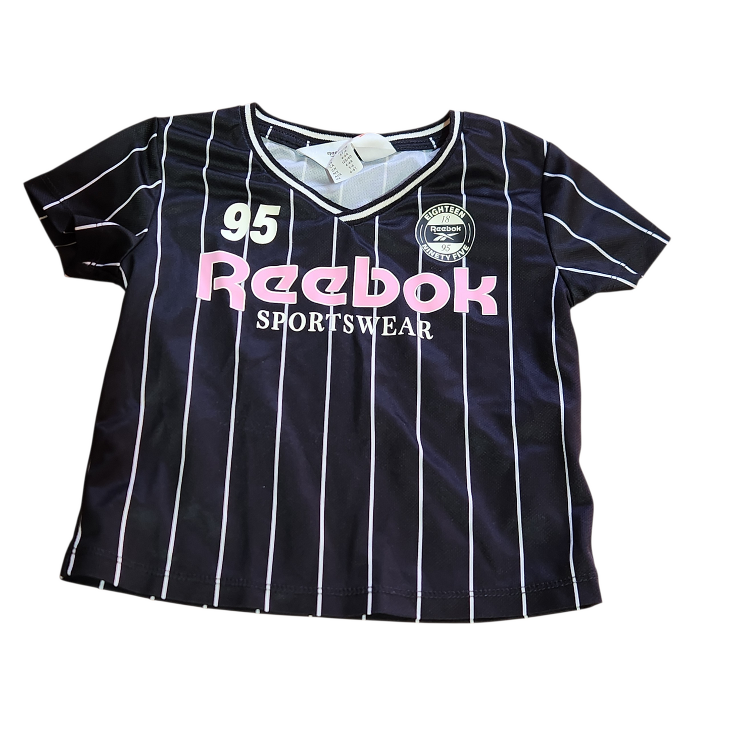 H&M & REEBOK | חולצה קצרה לילדות גיל 4-6