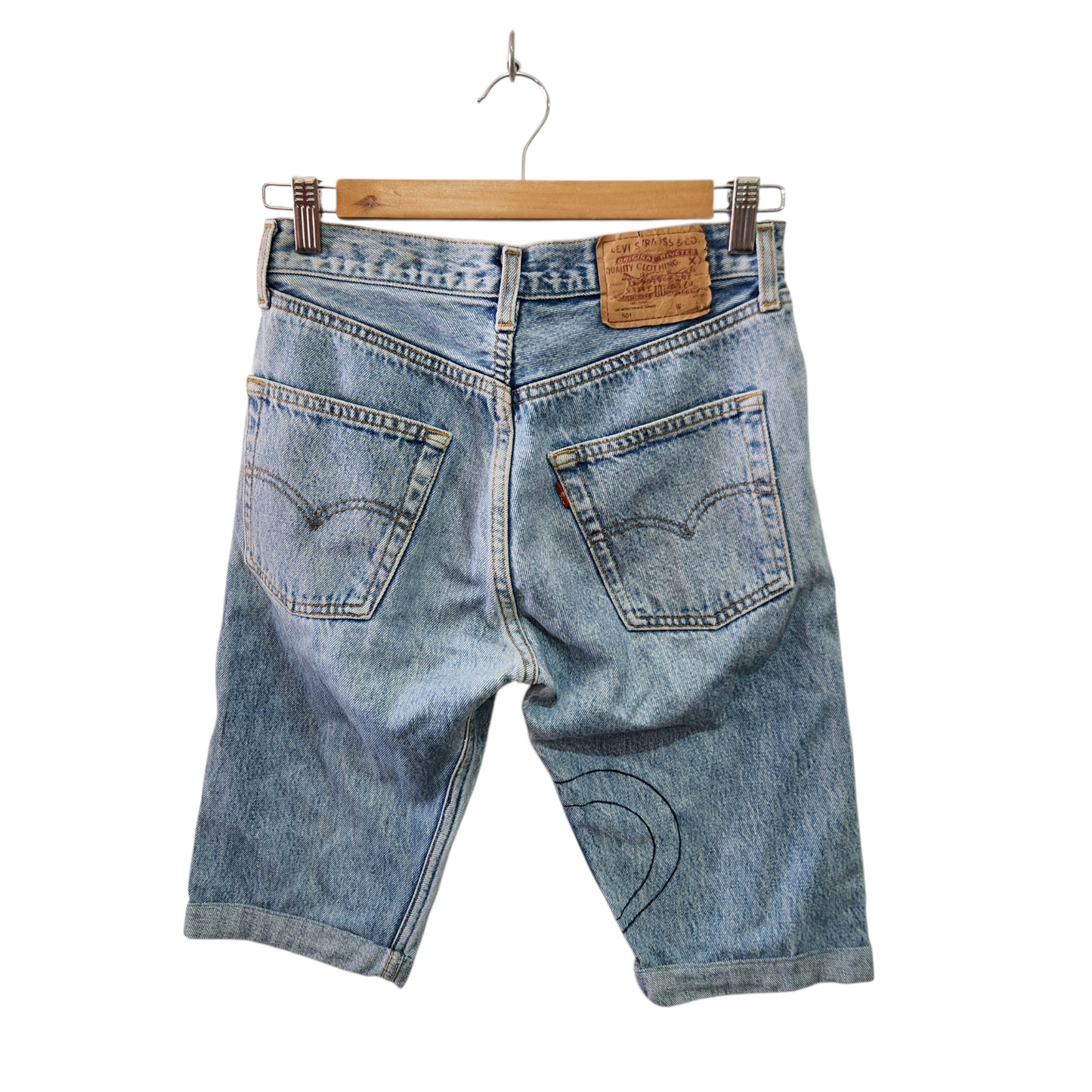LEVI'S 501 | ג'ינס קצר לגבר מידה 29 | W29L32 | מקורי וינטג׳ משנת 1995