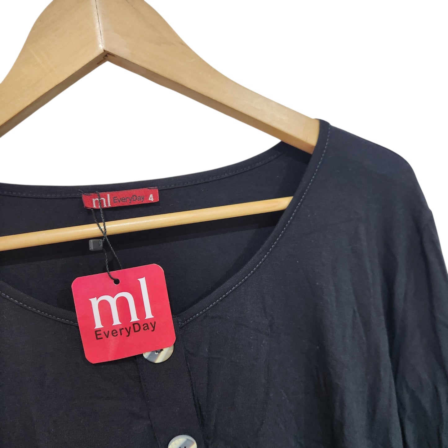 ML | חולצה ארוכה דקה לאישה מידה 4 | חדשה עם תווית