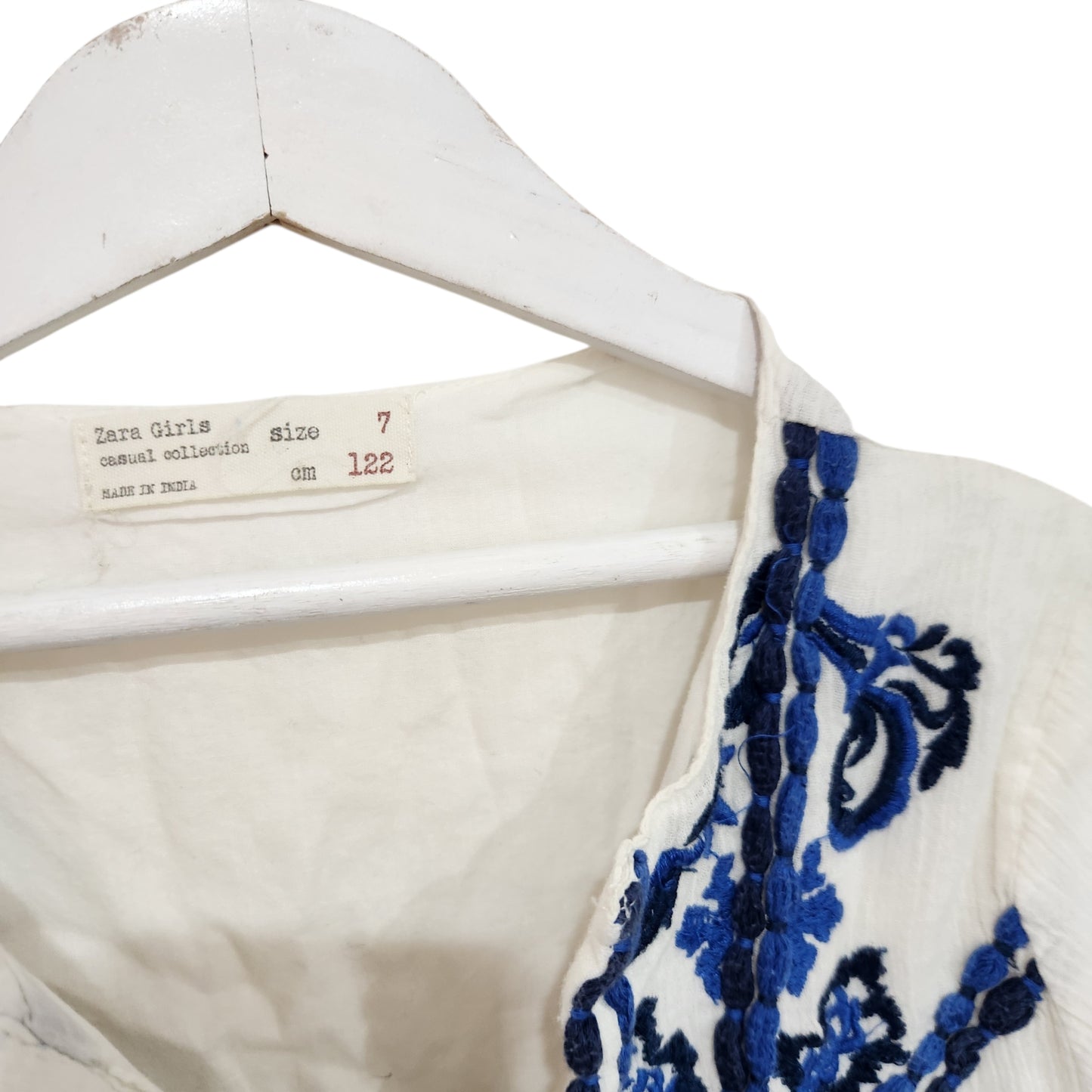 ZARA | שמלה עליונית לילדות גיל 7