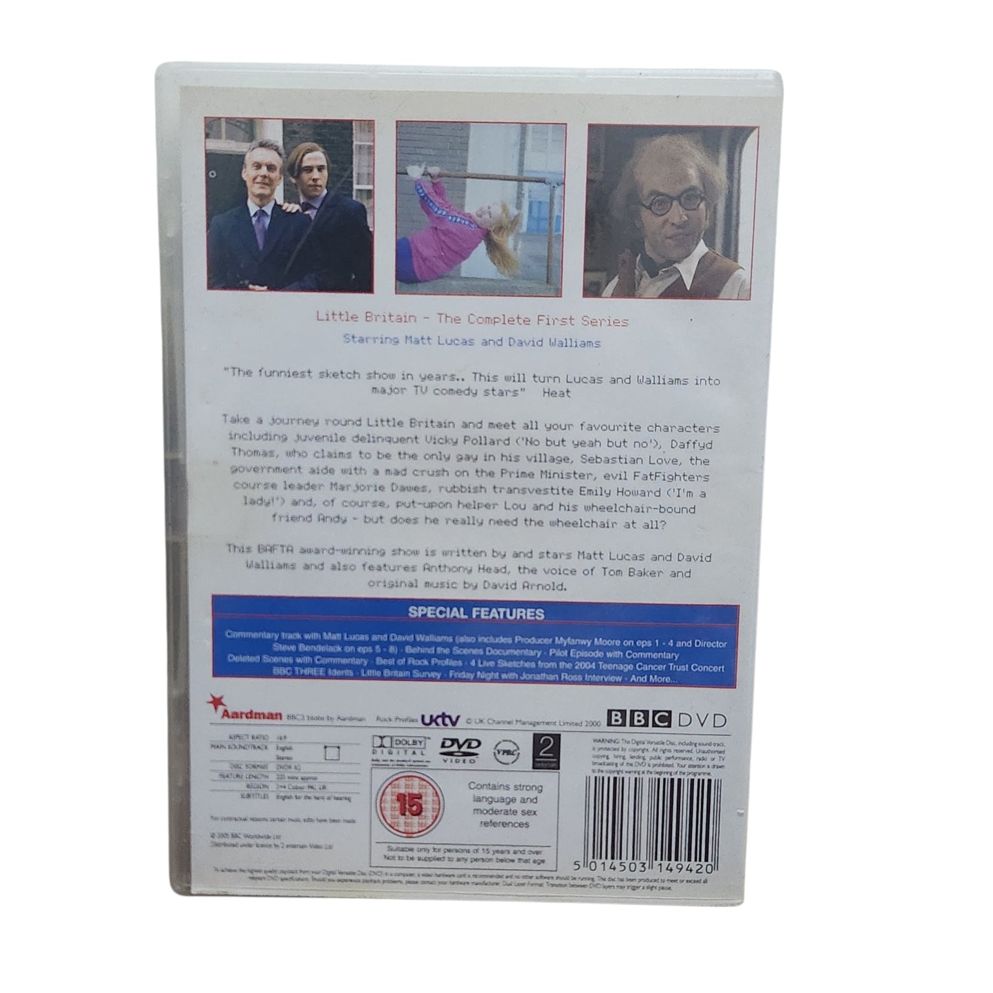 Little Britain - The Complete First Series | ליטל בריטיין - העונה הראשונה המלאה | מארז 2 DVD