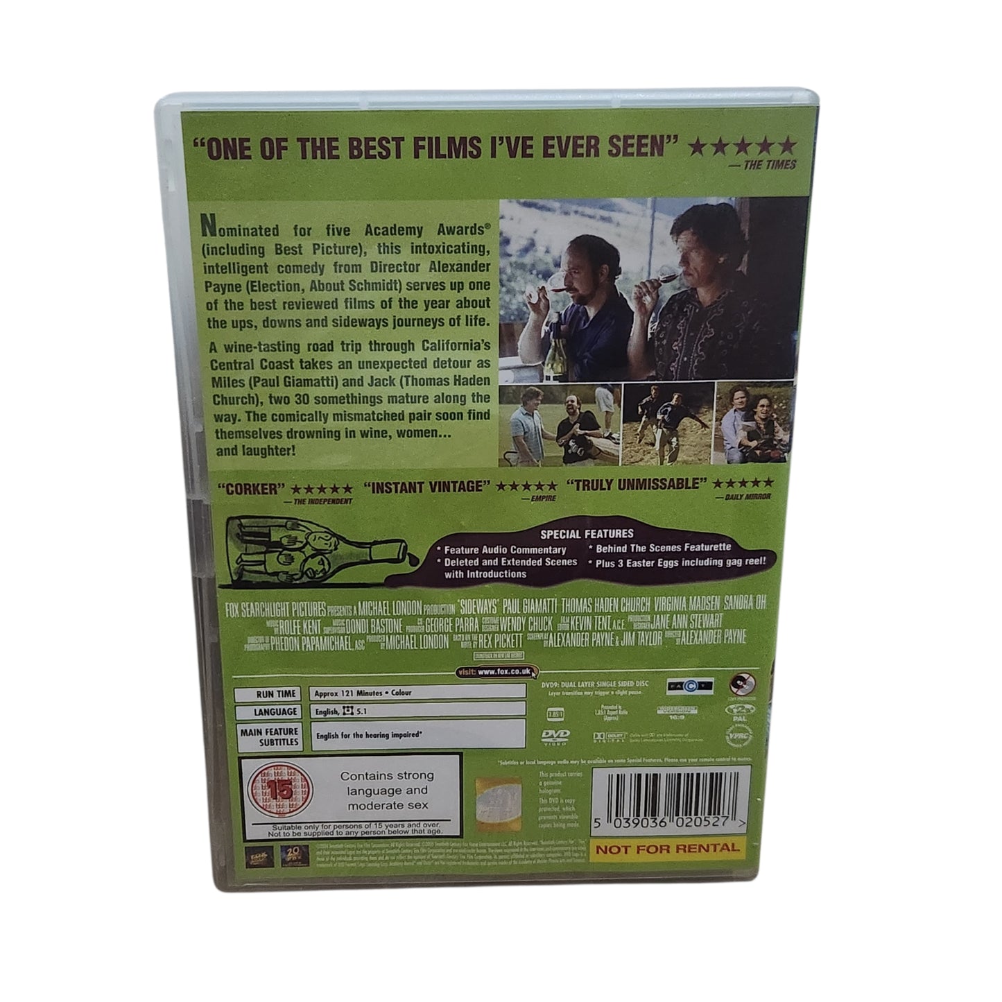 DVD | Sideways | דרכים צדדיות