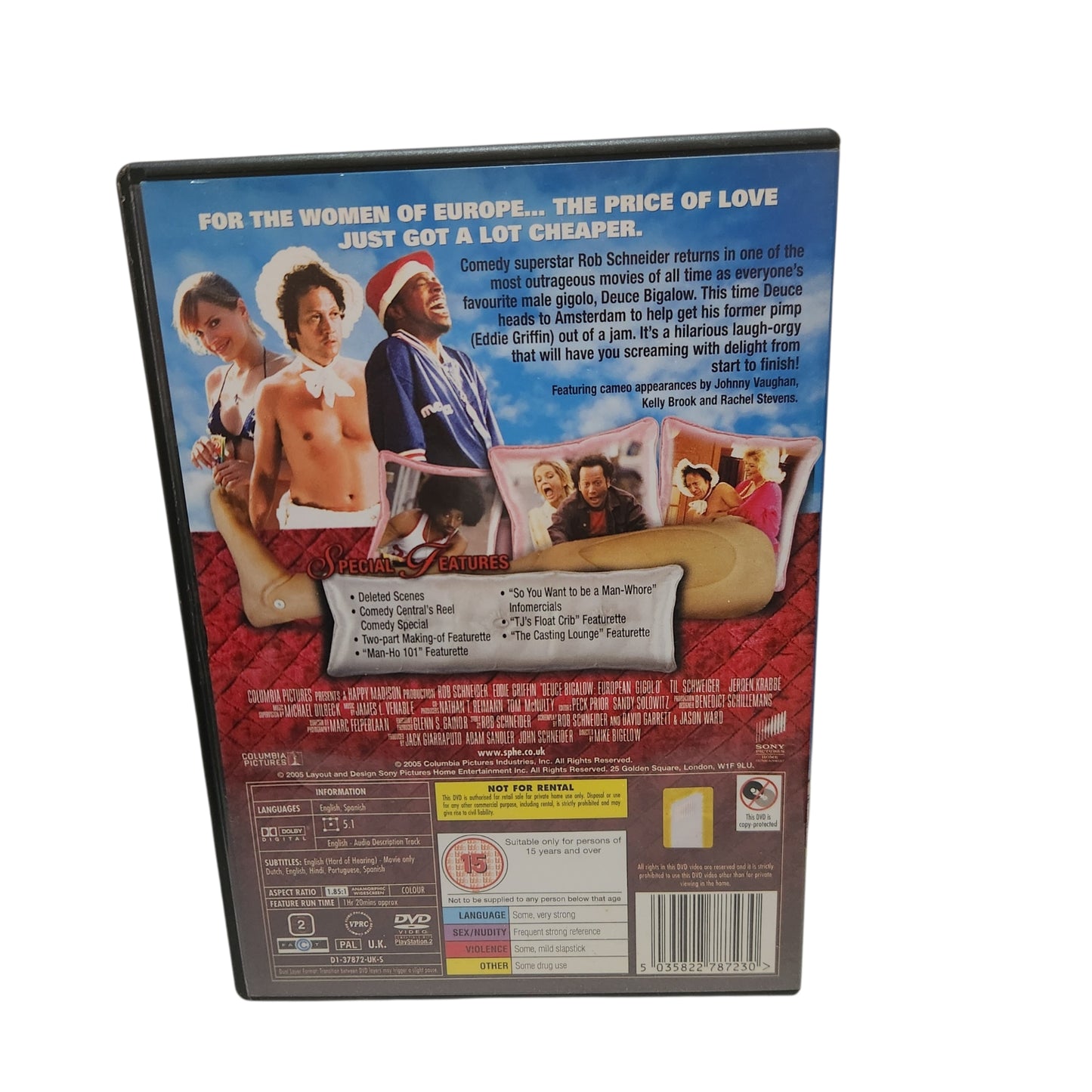 Deuce Bigalow: European Gigolo (2005) | DVD מקורי