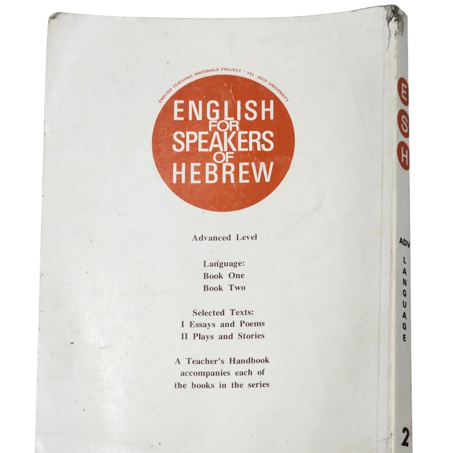 English for Speakers of Hebrew – Advanced Language Book Two