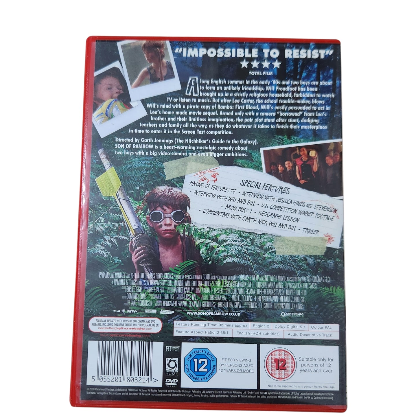 Son of Rambow | הבן של רמבו | DVD מקורי