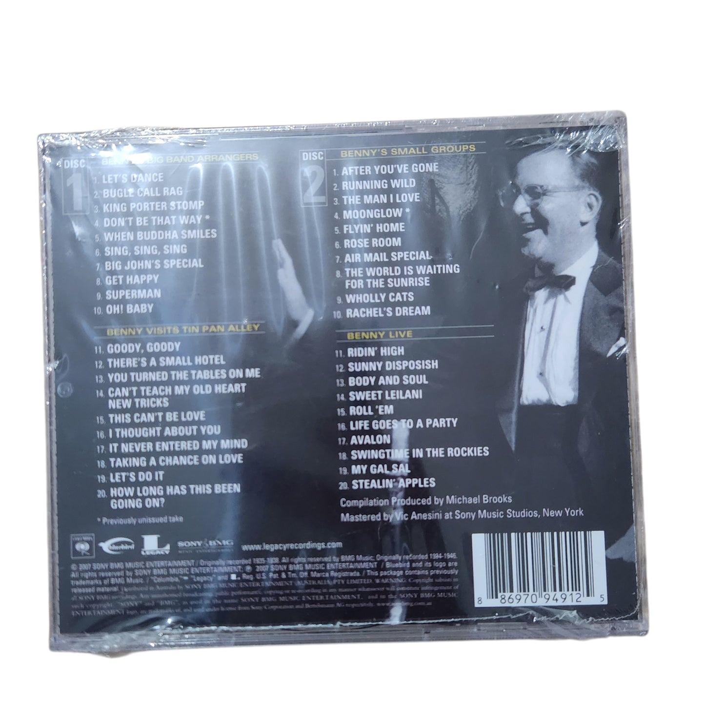 The Essential Benny Goodman | אוסף 2CD מקורי | חדש באריזה |2007
