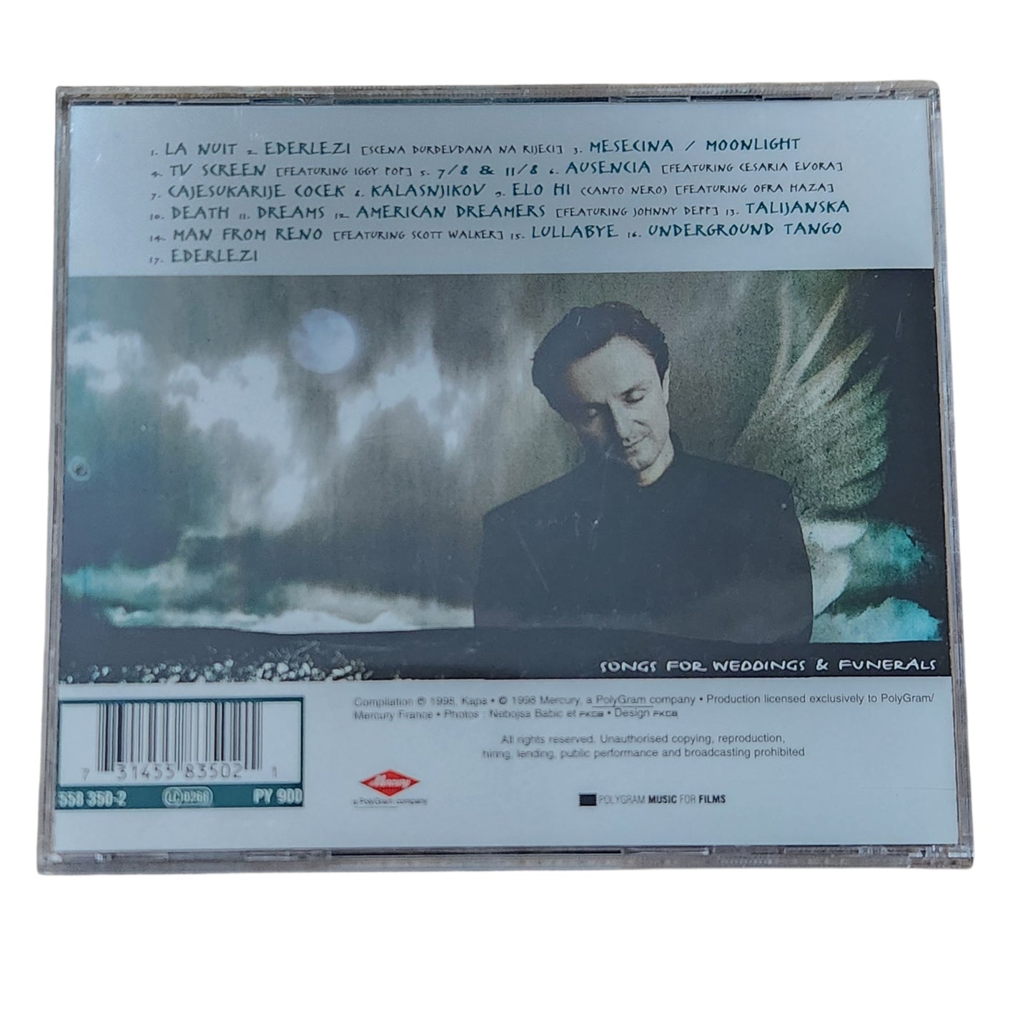 Goran Bregović – Ederlezi | CD מקורי | Songs for Weddings and Funerals