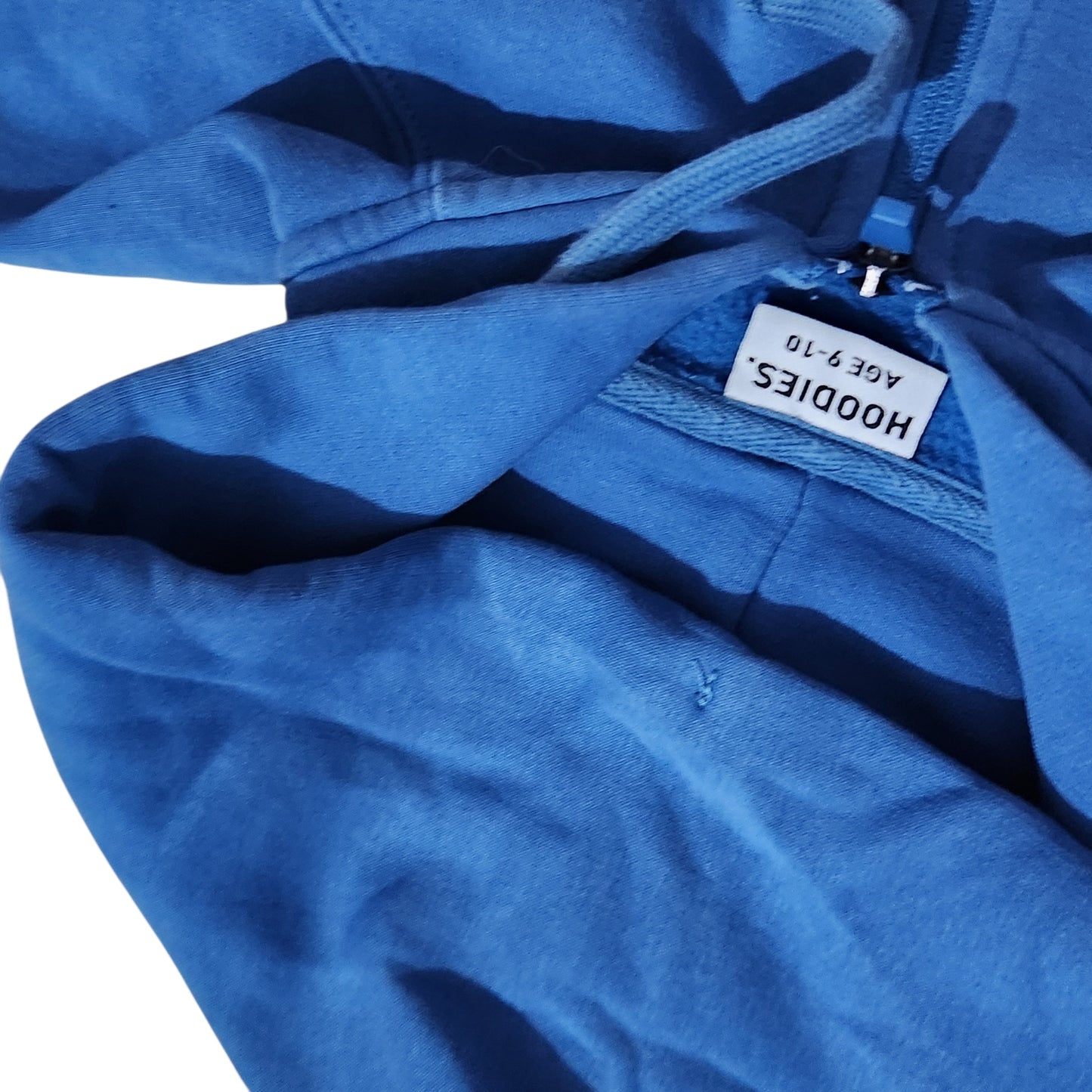 HOODIES קפוצ'ון עם רוכסן לילדים כחול מידה 9–10