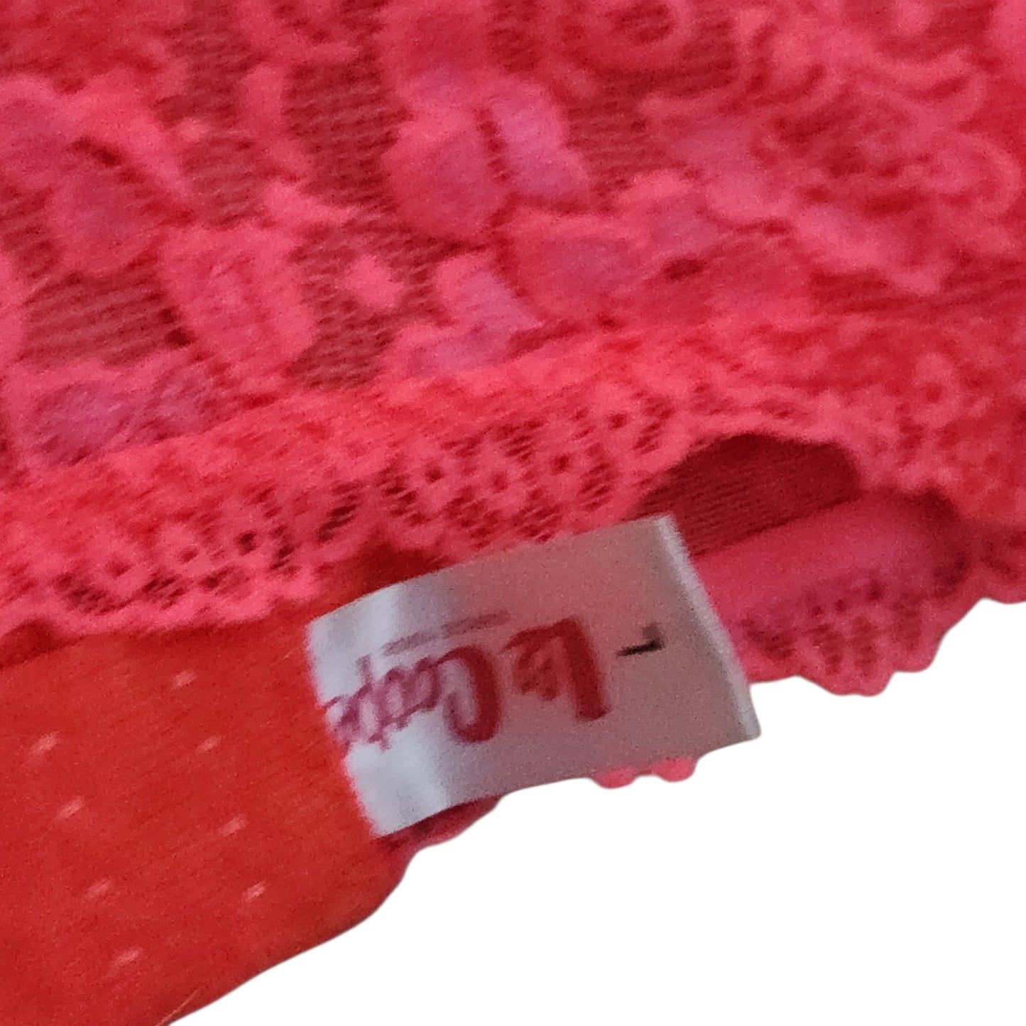 Lee Cooper חזיית תחרה ורודה לנשים מידה L