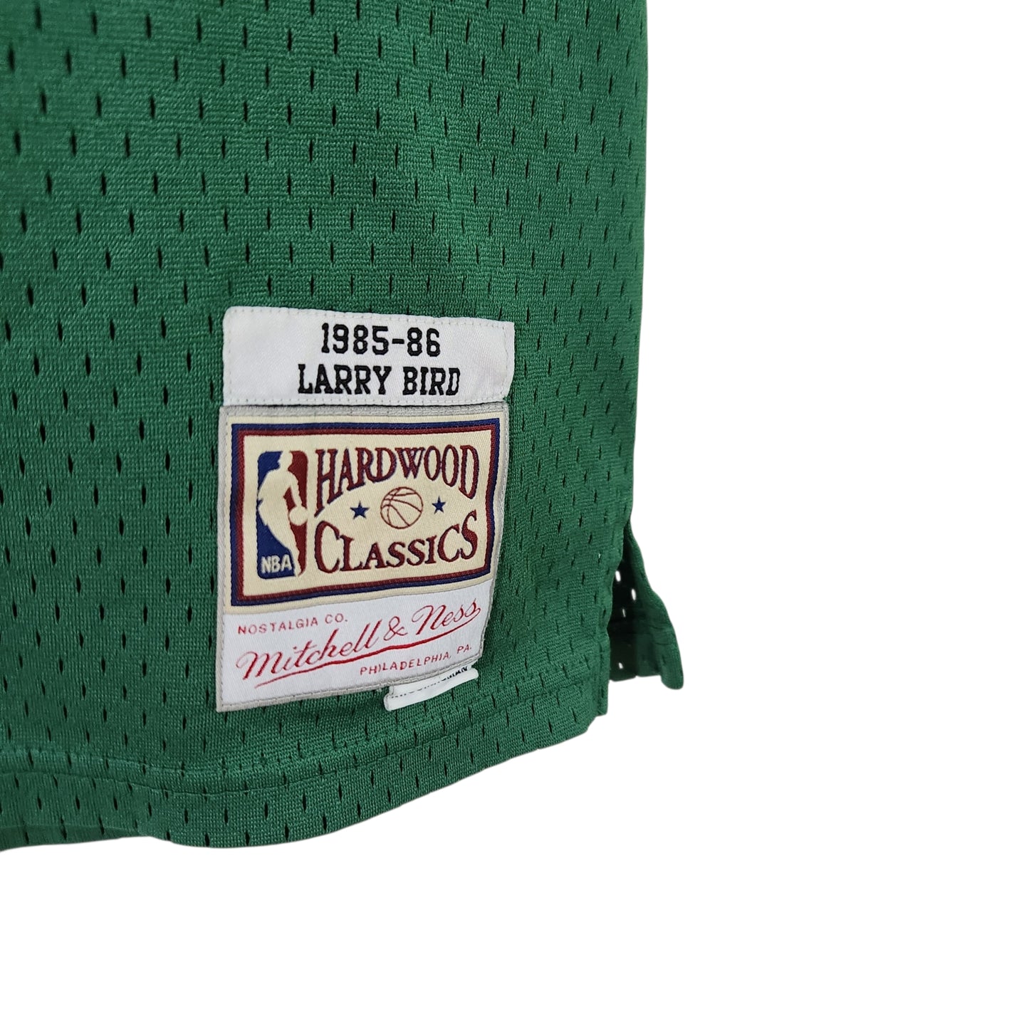 Mitchell & Ness Hardwood Classics Boston Celtics Larry Bird #33 גופיית כדורסל לילדים גיל 14-16