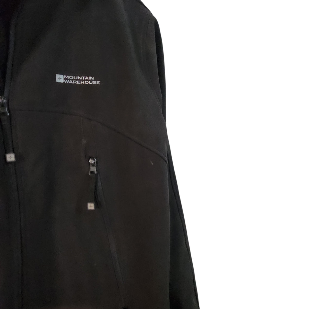 MOUNTAIN WAREHOUSE | מעיל סופטשל שחור לגבר | מידה L