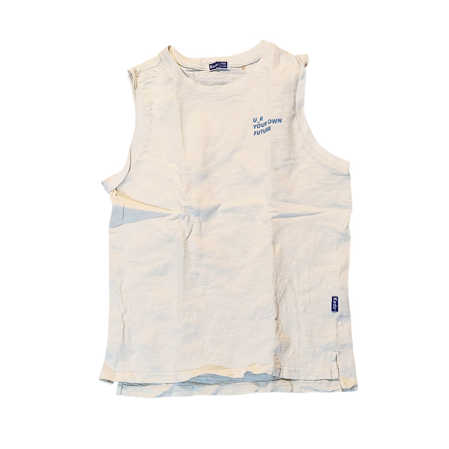 KEDS | גופייה לילדים בגוון שמנת | גיל 9–10