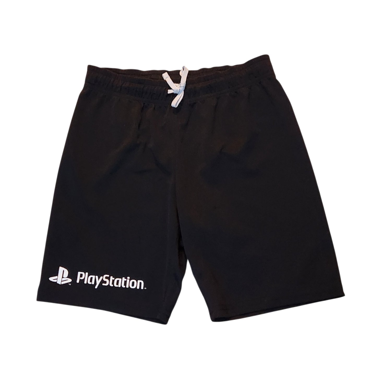 H&M PlayStation | מכנסי שורט שחורים לילדים | גיל 10-12