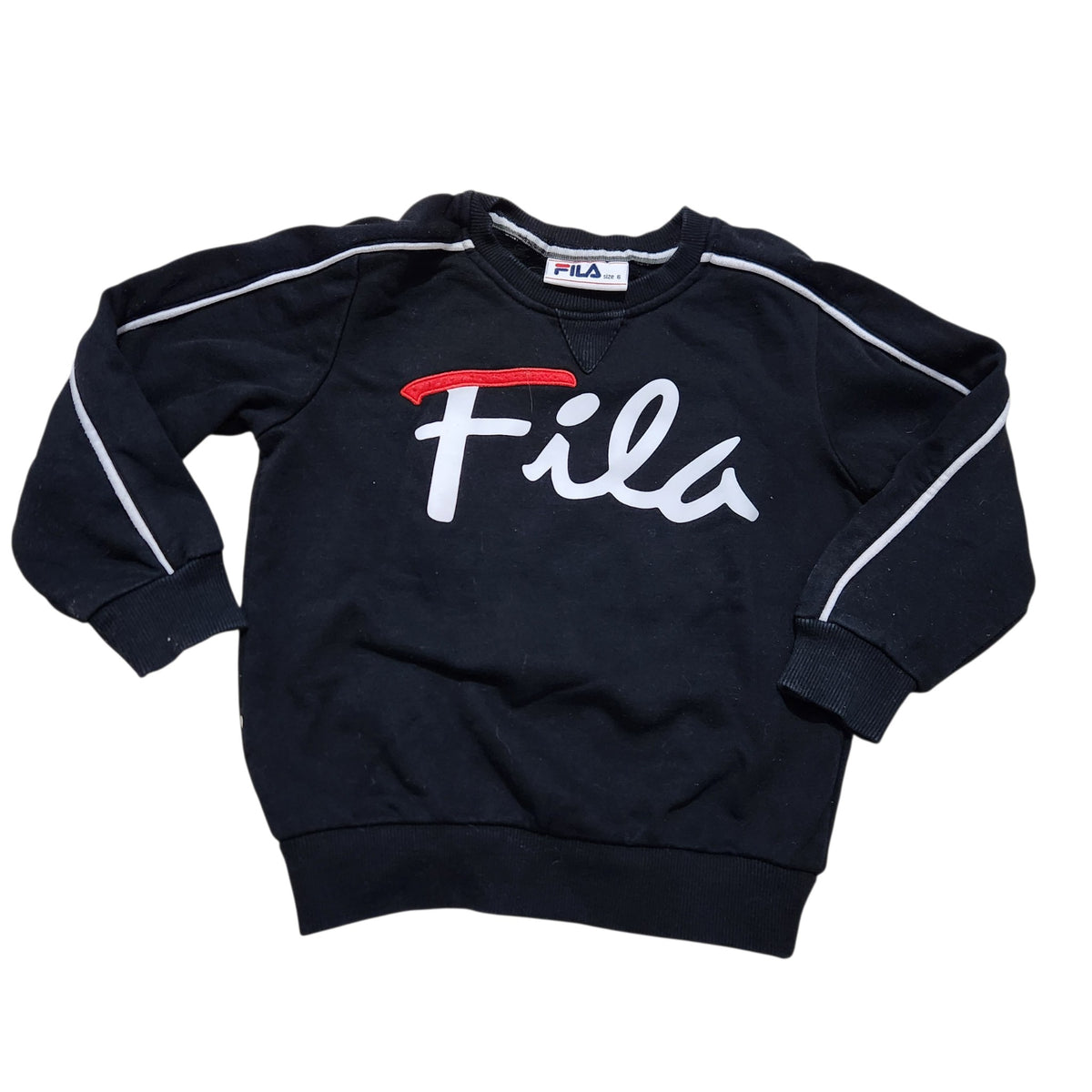 FILA | סווטשירט לוגו לילדים | מידה 6