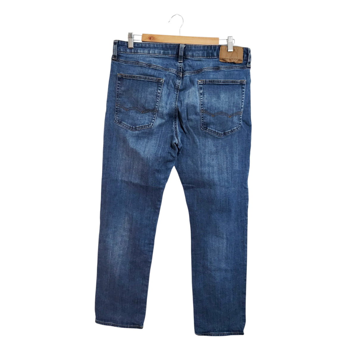 AMERICAN EAGLE | ג׳ינס בגזרה ישרה | גברים | L (34/30) | כחול