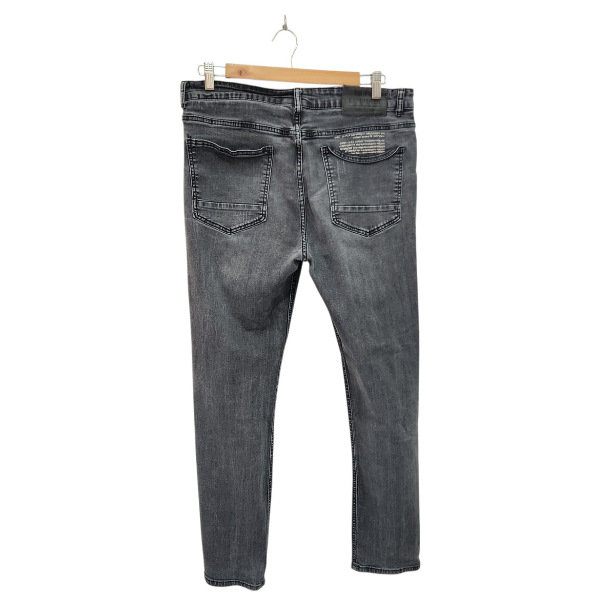 K7SEVEN DENIM | ג׳ינס לגבר אפור עם קרעים | מידה 36