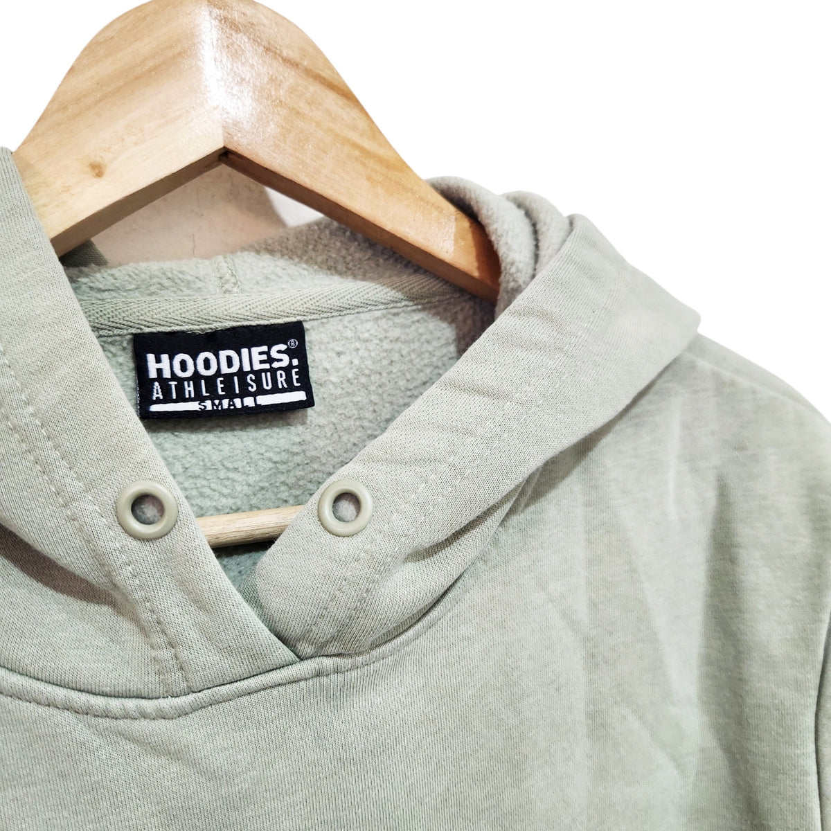 HOODIES | סווטשירט קפוצ'ון לגבר | מידה S | ירוק מרווה