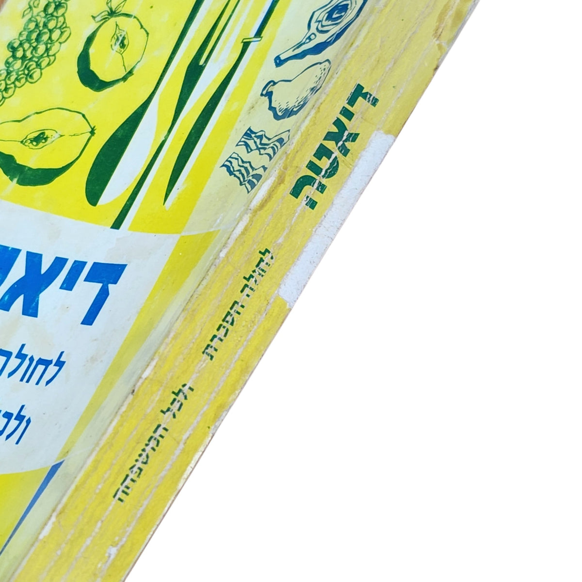 דיאטה לחולה הסכרת ולכל המשפחה | 1979 | ספר בישול ותזונה וינטג׳ | כריכה רכה