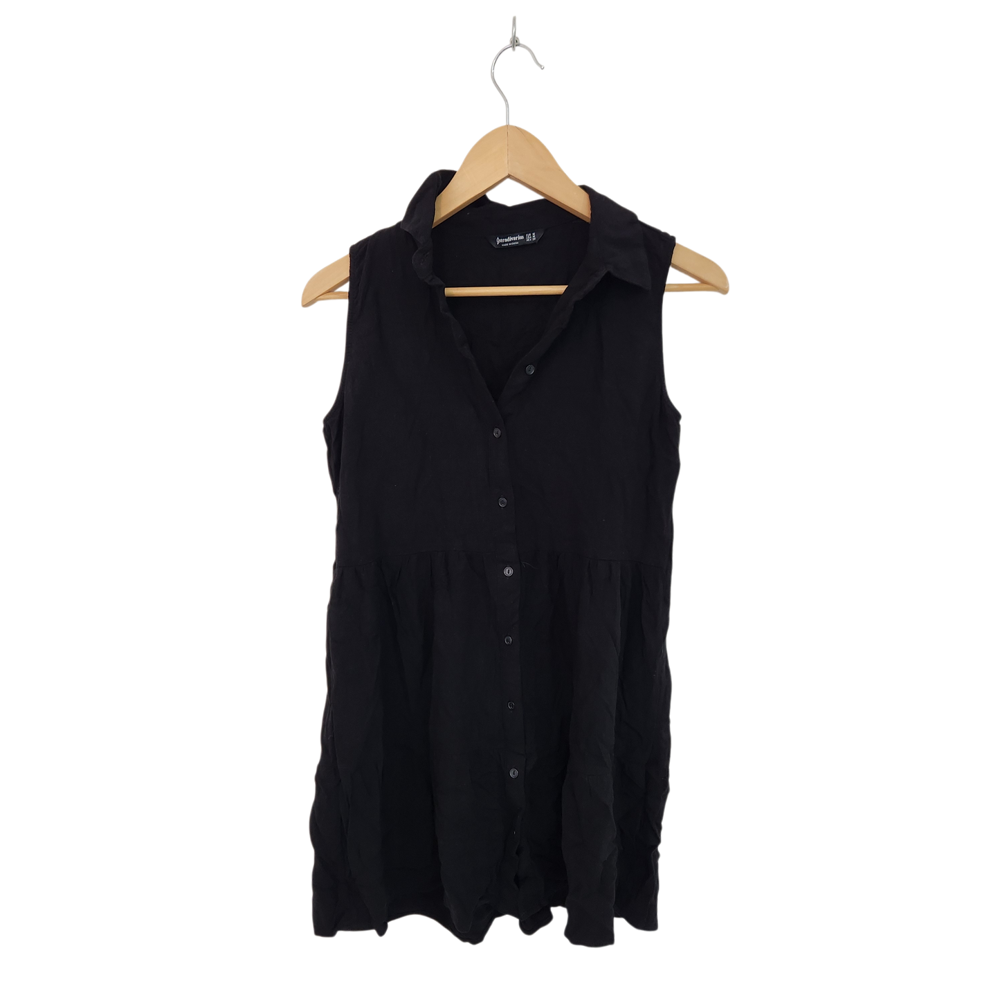 STRADIVARIUS שמלה שחורה לאישה מידה M