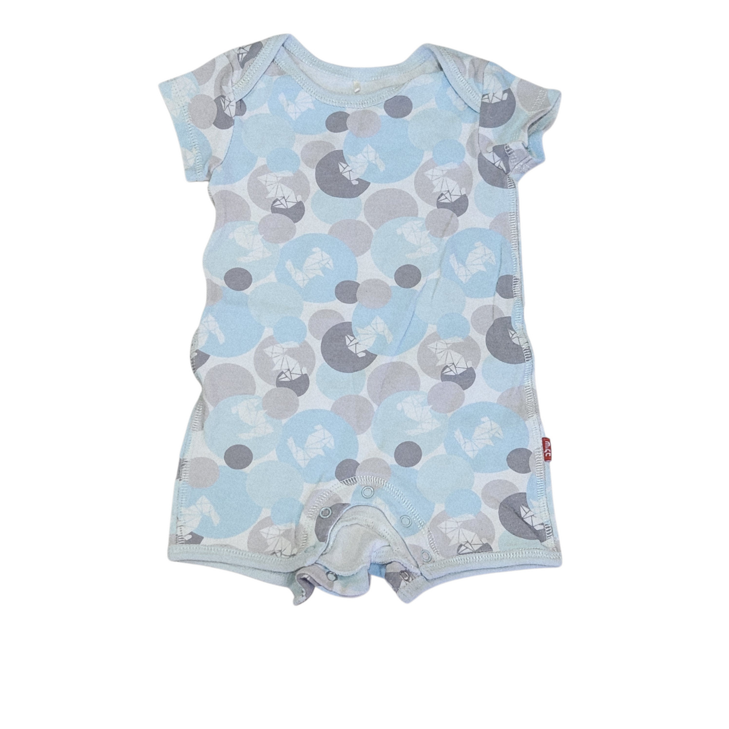 שילב - אוברול קצר לתינוקות 3-6 חודשים