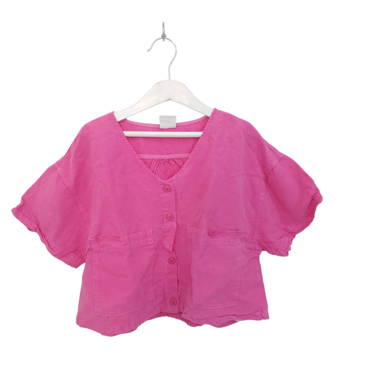 ZARA חולצה קצרה לילדות גיל 11-12