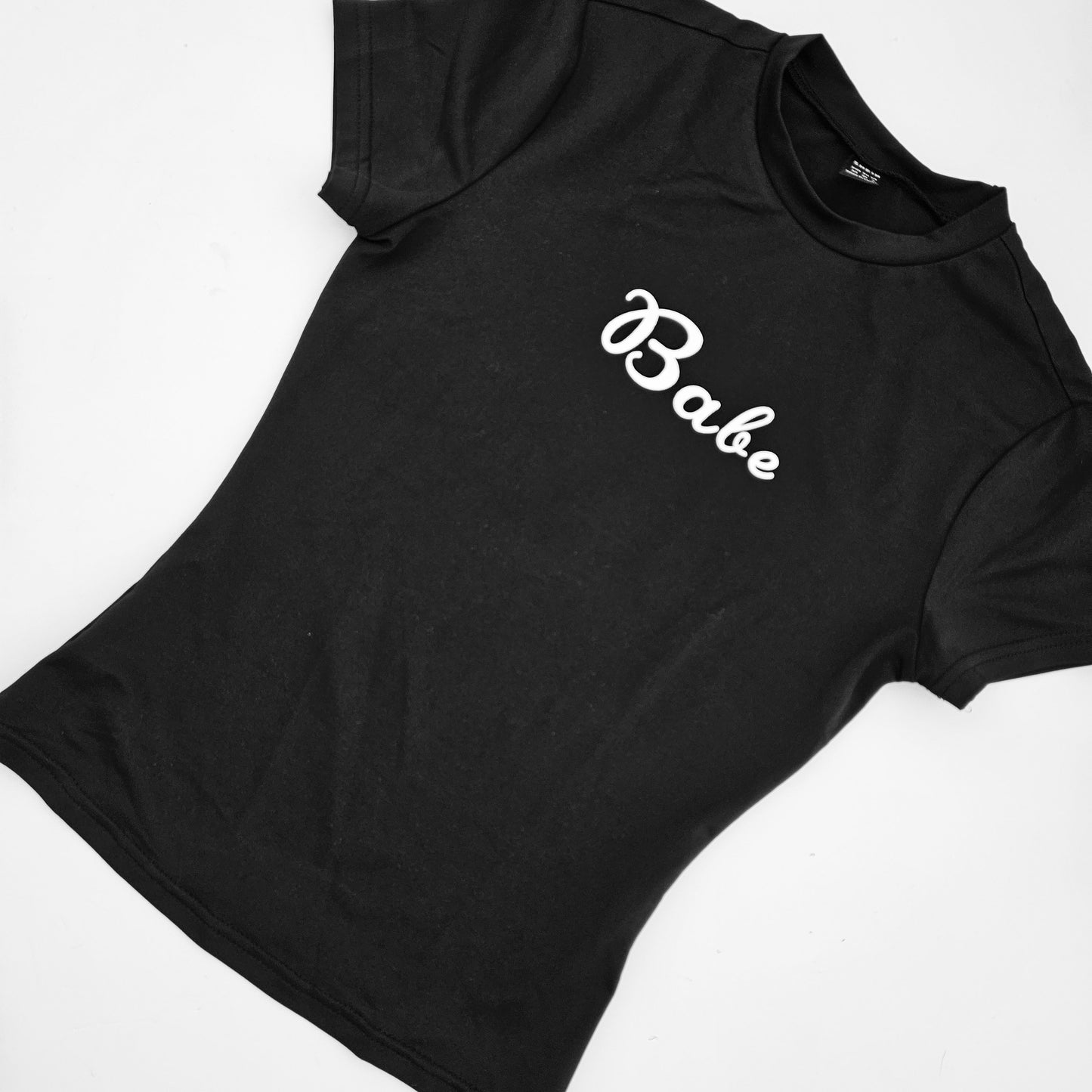 SHEIN חולצת נשים שחורה עם הדפס מידה XS