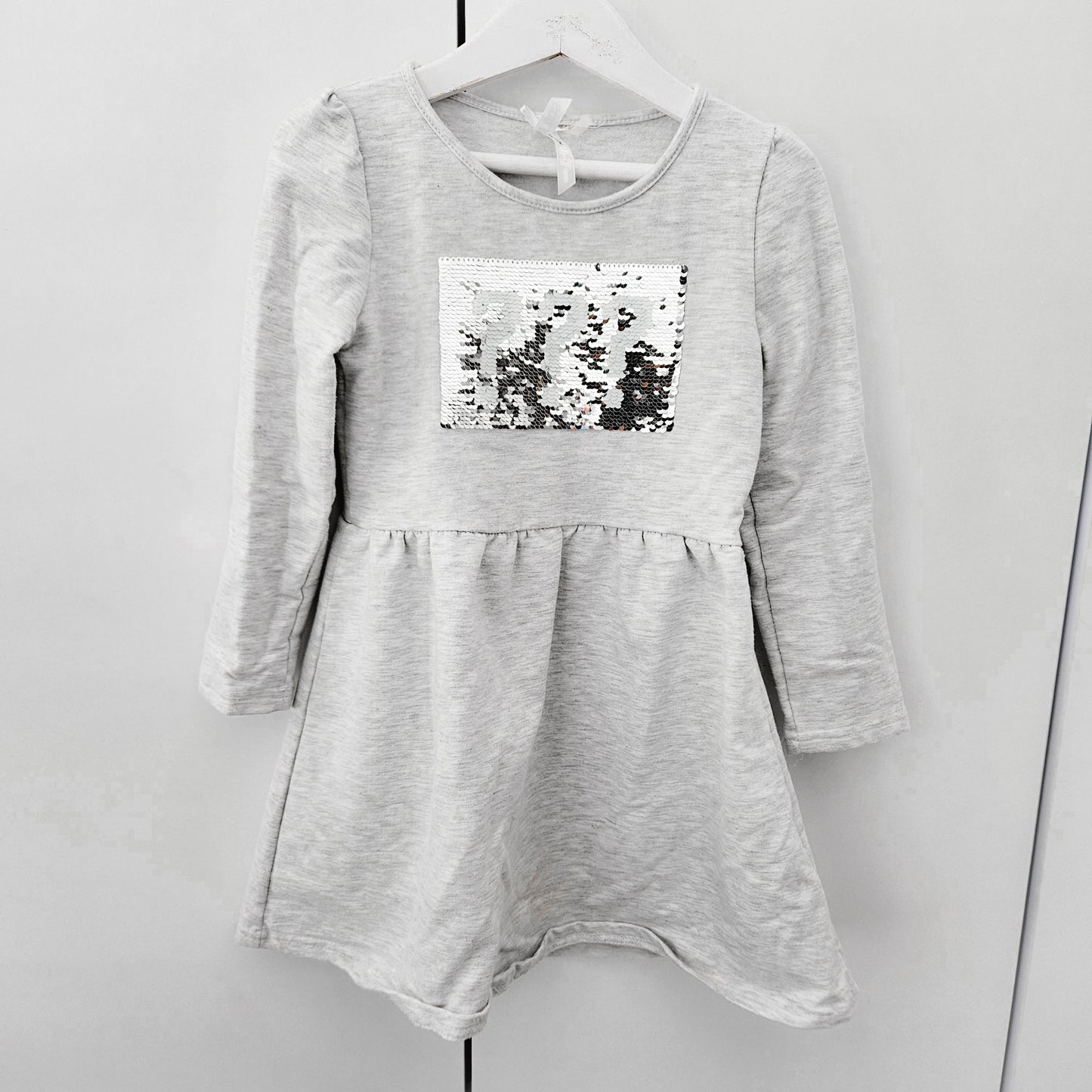 GOLF שמלה אפורה לילדים מידה 6-7 