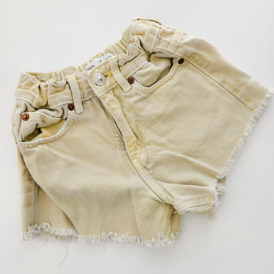 ZARA ג'ינס קצר לילדות גיל 6 
