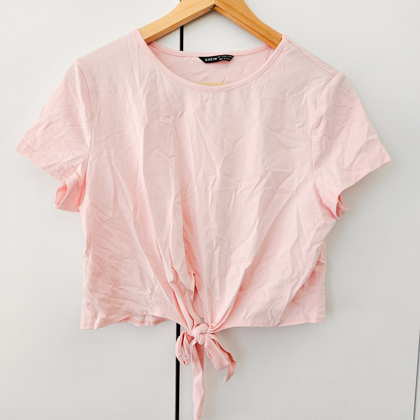 SHEIN חולצה ורודה לאישה מידה L