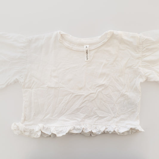 חולצה קצרה לילדות גיל 6 TMN