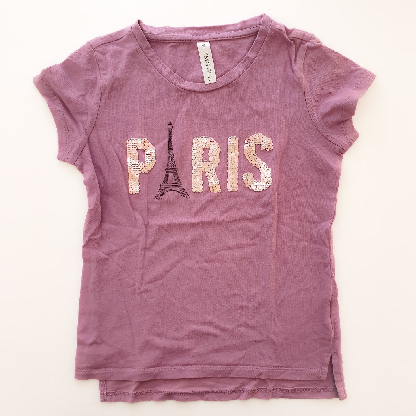 חולצה קצרה לילדות גיל 8 TMN