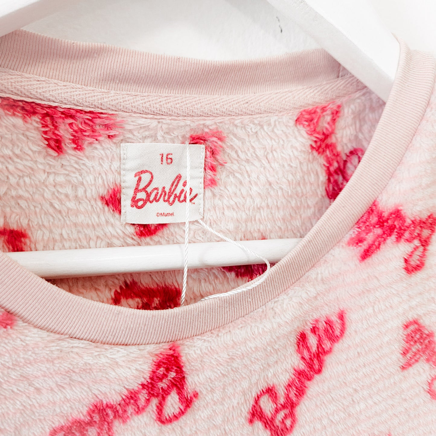 BRABIE חולצת פליז פיג'מה לילדות מידה 16