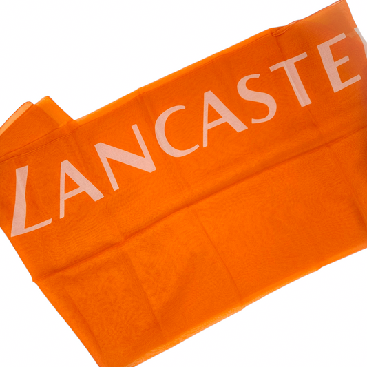 Lancaster מטפחת גדולה כתומה