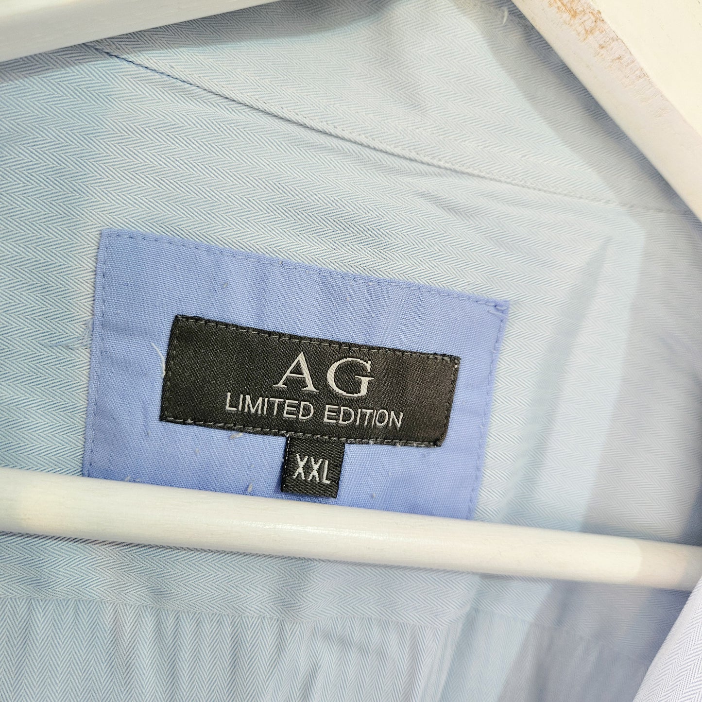 AG LIMITED EDITION חולצה מכופתרת לגבר מידה XXL