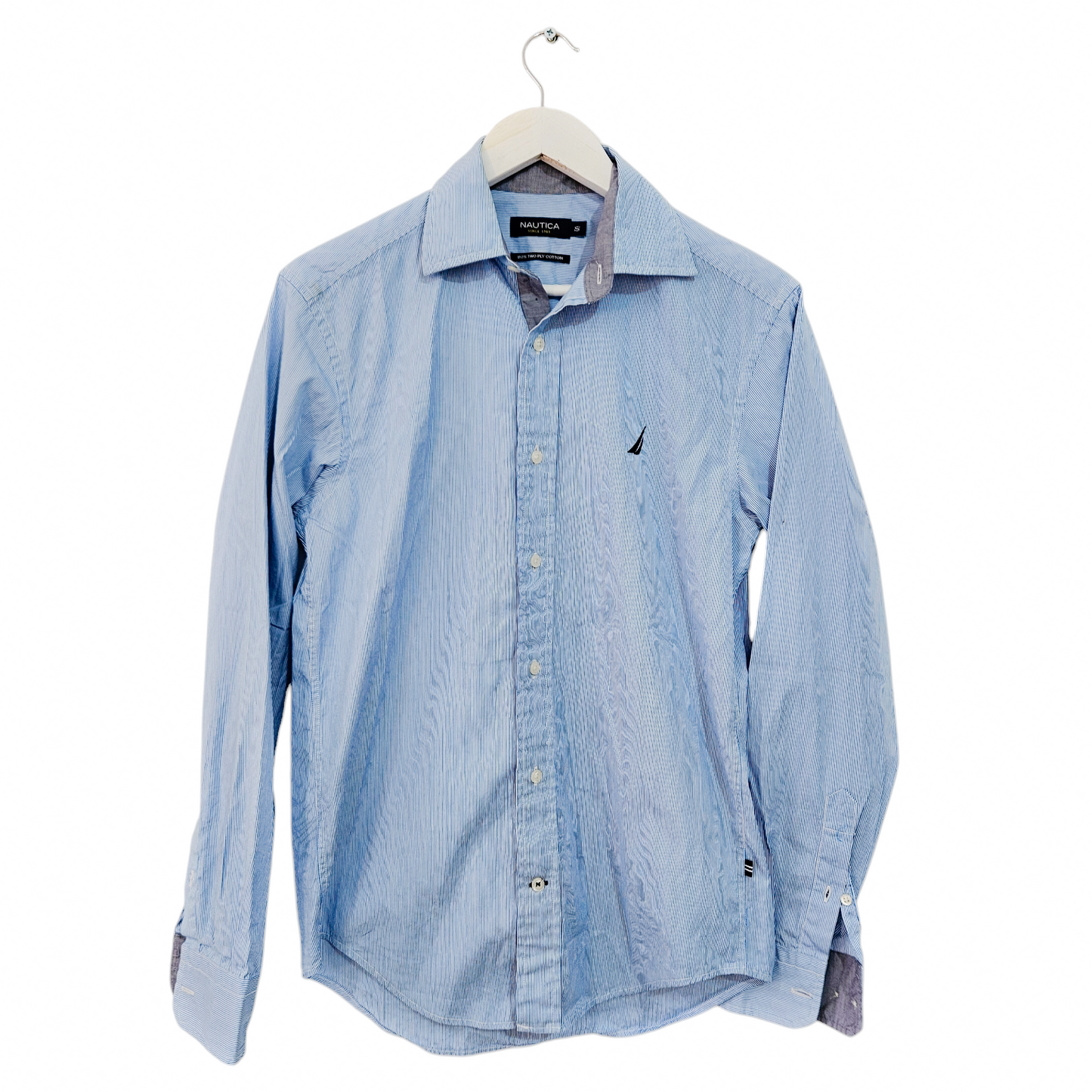 NAUTICA חולצה מכופתרת לגבר מידה S