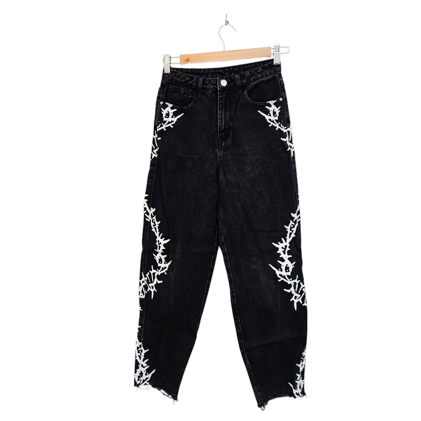 SHEIN ג'ינס שחור לאישה מידה XS