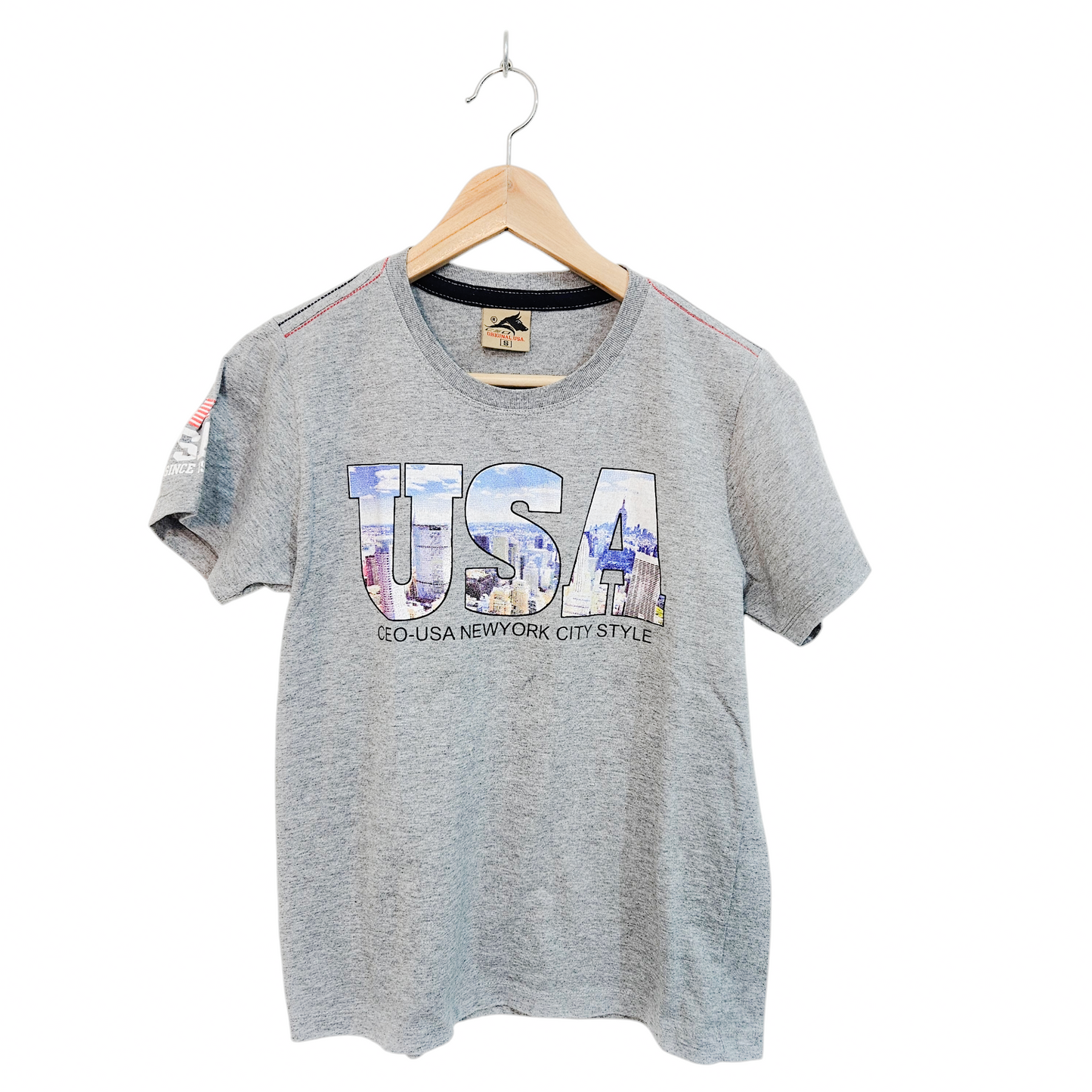 Original USA חולצה קצרה לגבר מידה S